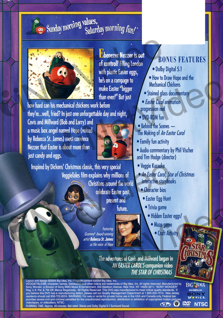 VeggieTales - An Easter Carol (2004) on DVD Movie